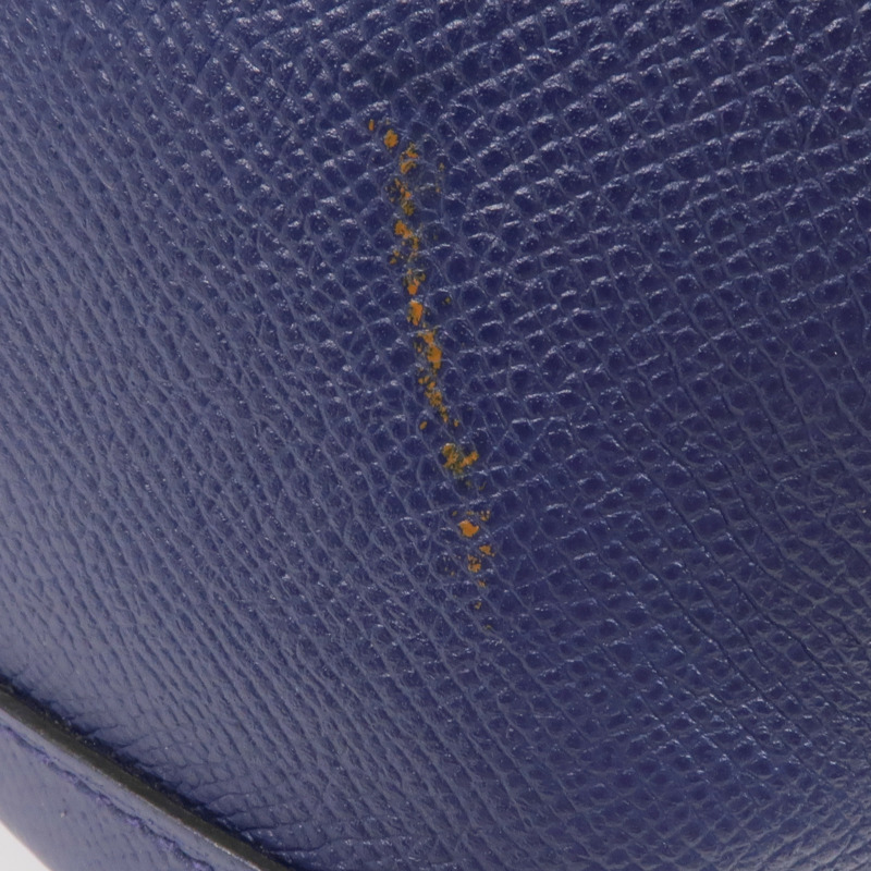 HERMES Epsom皮革Garden Party TPM銀扣手挽袋Bleu Saphir-15