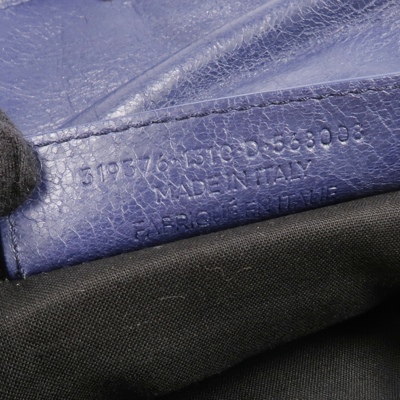 BALENCIAGA 牛皮皮革Envelope Clutch銀扣肩背袋/手拿包-6