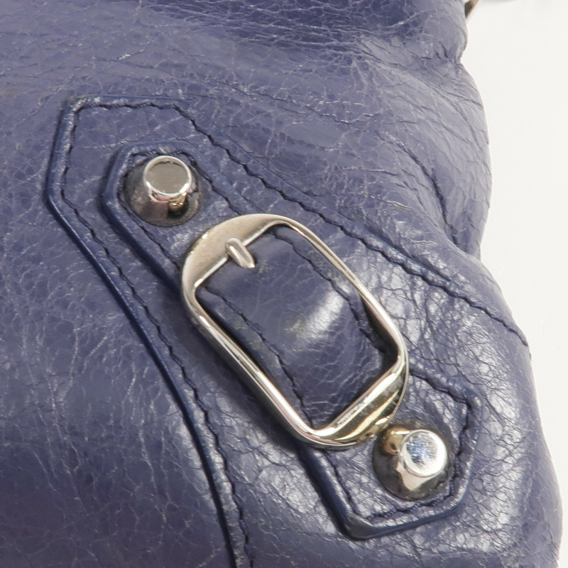 BALENCIAGA 牛皮皮革Envelope Clutch銀扣肩背袋/手拿包-14