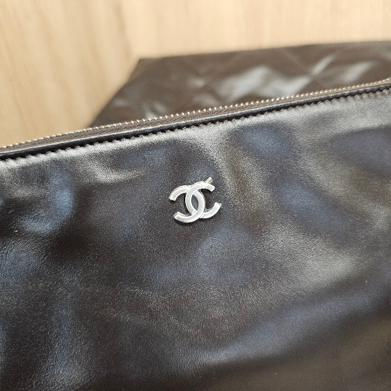 [品況超新聖誕甜價🎁] Chanel摩卡色牛皮銀釦小號22包-15