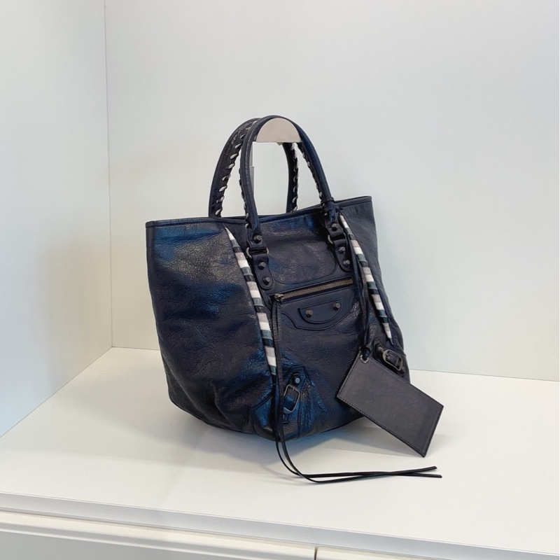 【98新🆕】Balenciaga 限量滾邊soblack 機車包 Tote手提/單肩 😎-3