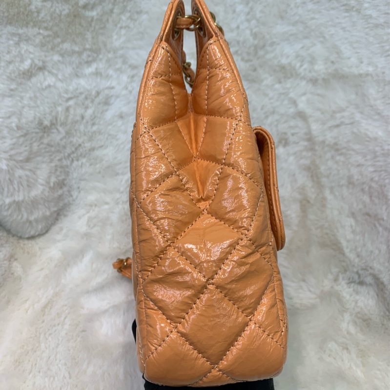 Chanel 淺橘色天貓精靈 HOBO XB945-3