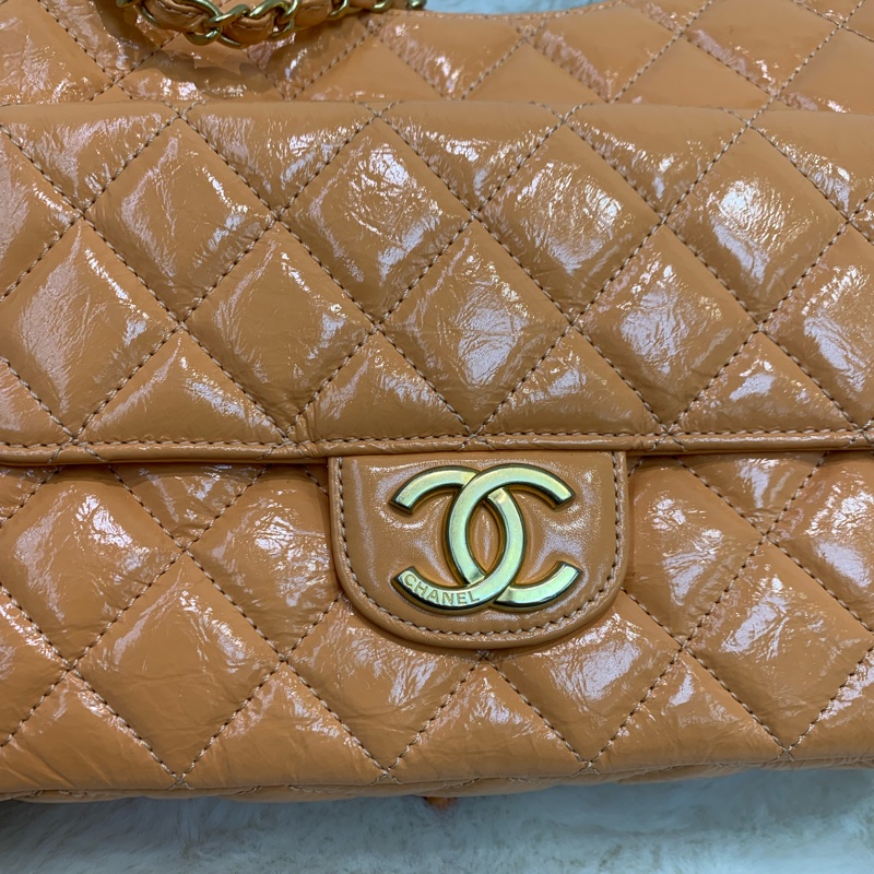 Chanel 淺橘色天貓精靈 HOBO XB945-5