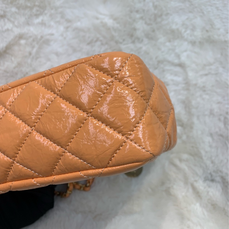 Chanel 淺橘色天貓精靈 HOBO XB945-14