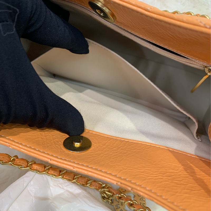 Chanel 淺橘色天貓精靈 HOBO XB945-17