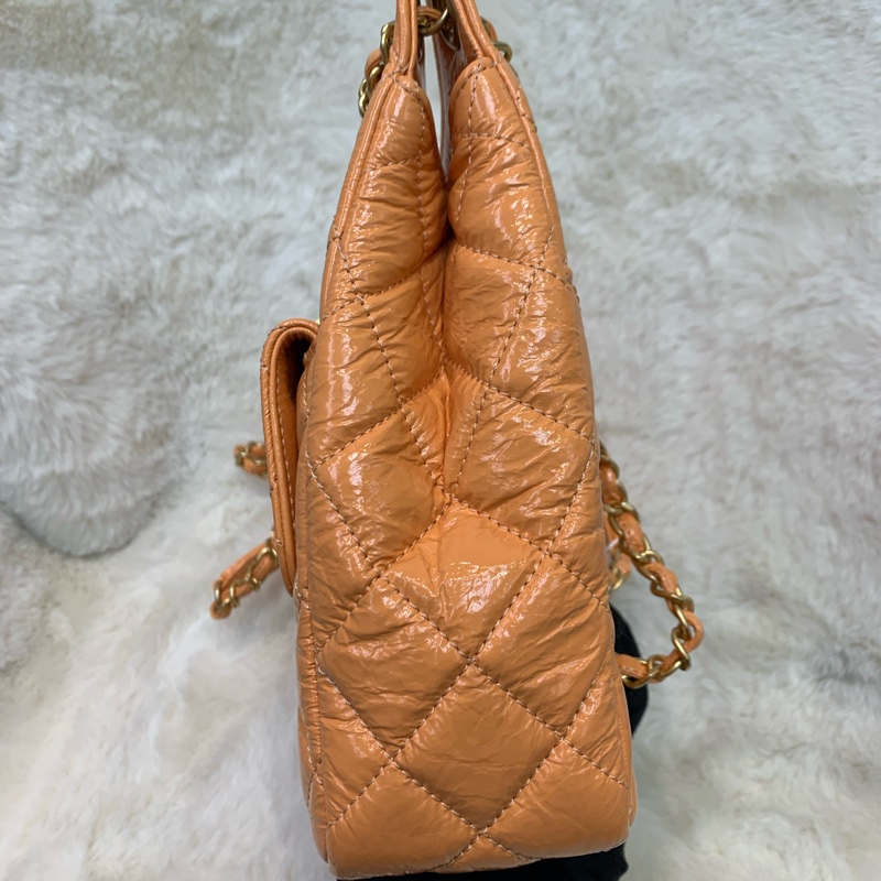 Chanel 淺橘色天貓精靈 HOBO XB945-22