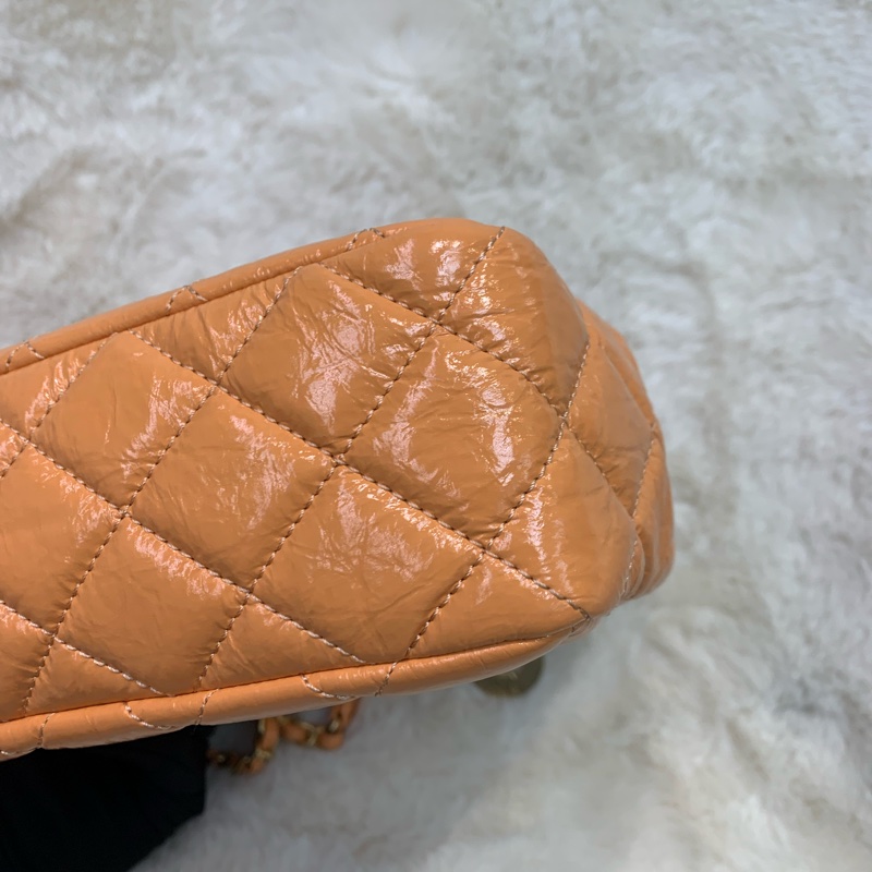 Chanel 淺橘色天貓精靈 HOBO XB945-27