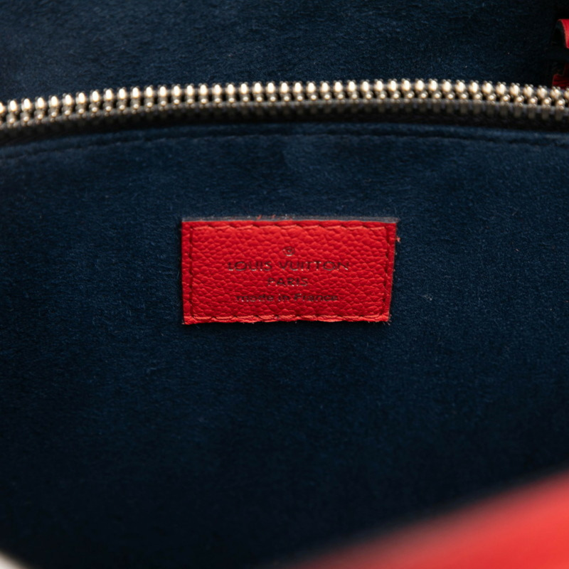 路易威登 Epi Twist 手提包/單肩包，兩用款，M54811，罌粟紅/海軍藍皮革，女士款，LOUIS VUITTON-4