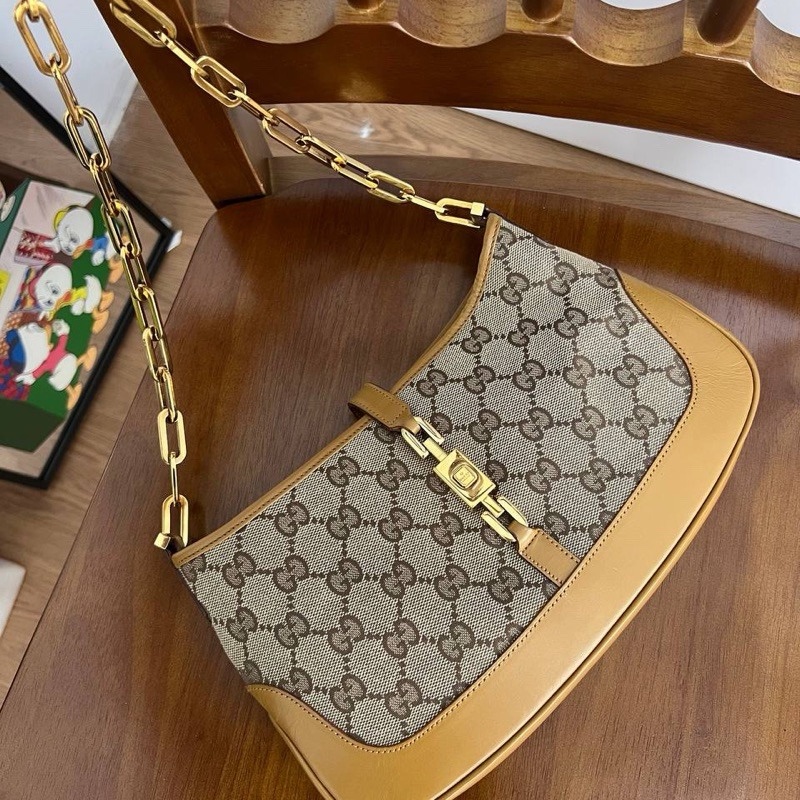 Gucci 1987 Jackie Vintage 中古 單肩包-5