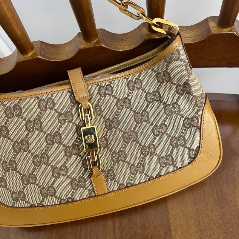 Gucci 1987 Jackie Vintage 中古 單肩包-7