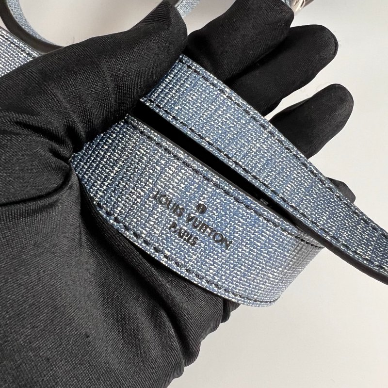 LV M54606 牛仔藍水波紋鎖頭手提斜肩包-10