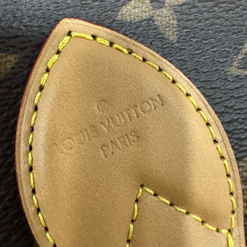 LV M45985 原花金釦法棍包 編織背帶-30