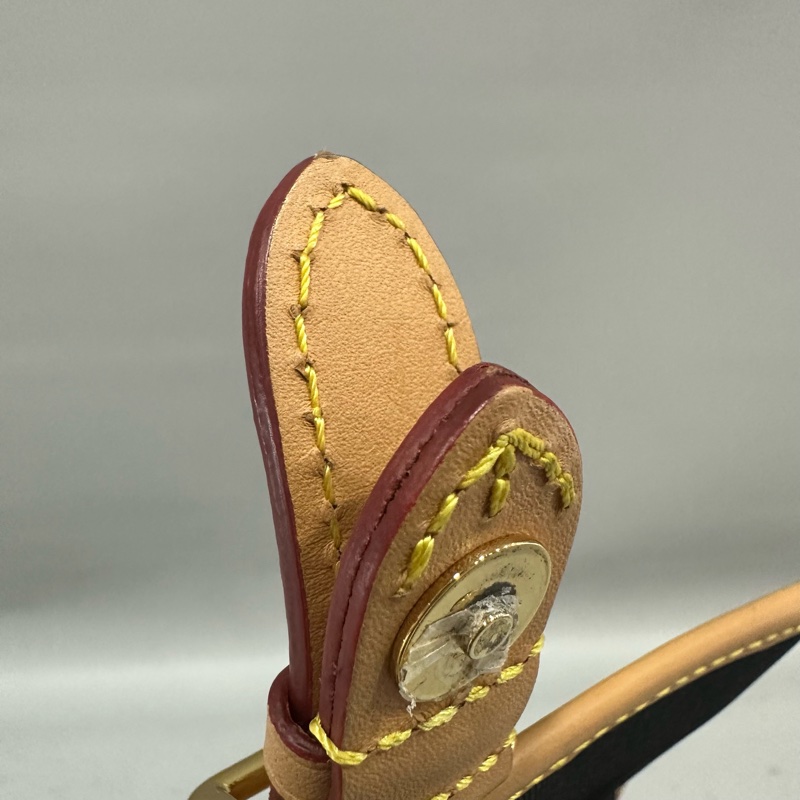 LV M45985 原花金釦法棍包 編織背帶-36