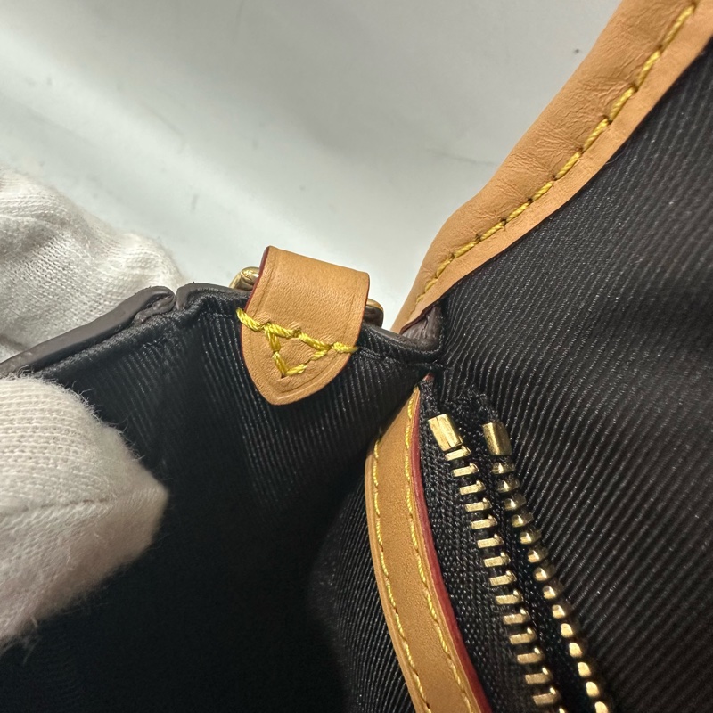 LV M45985 原花金釦法棍包 編織背帶-40