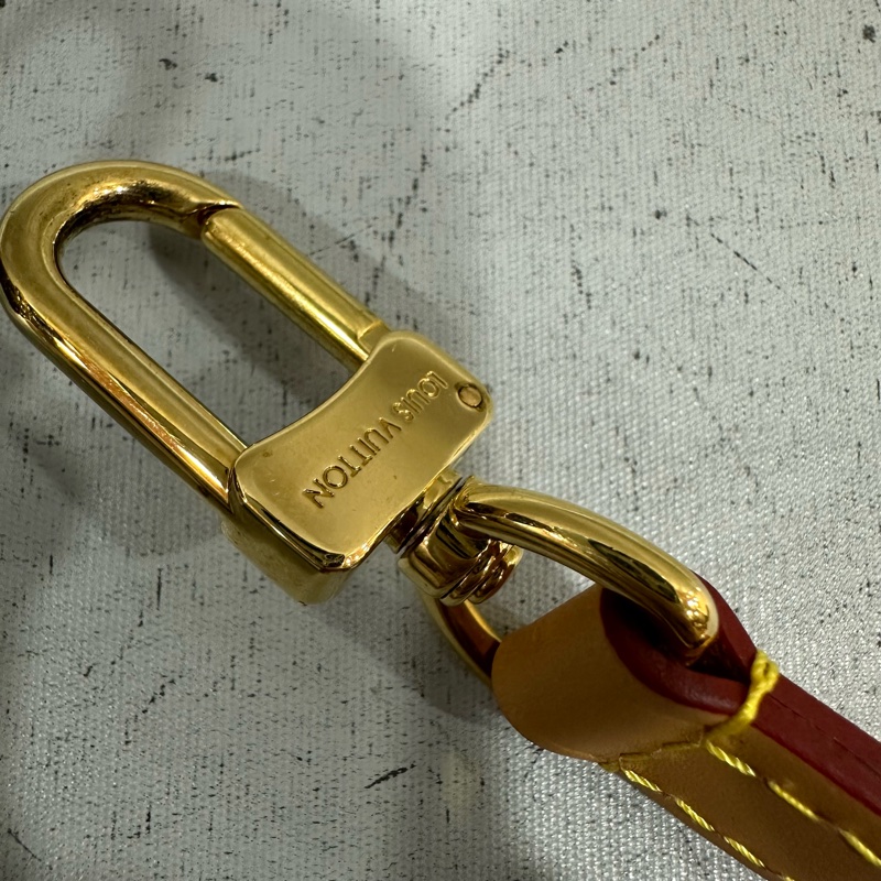 LV M45985 原花金釦法棍包 編織背帶-48