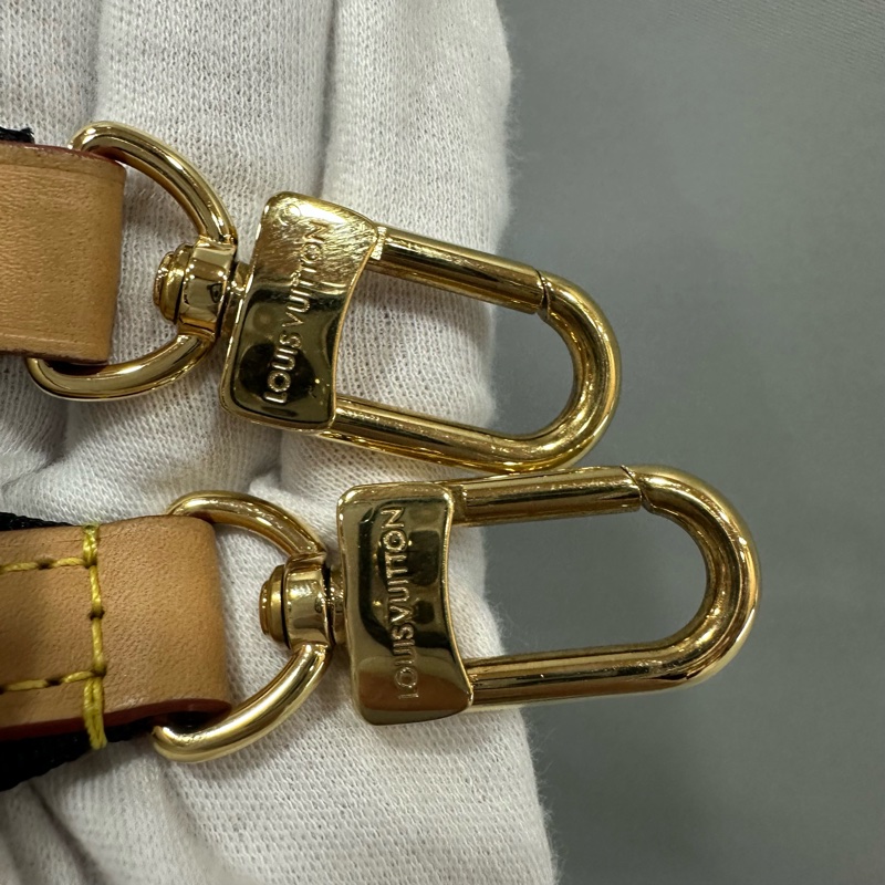 LV M45985 原花金釦法棍包 編織背帶-57