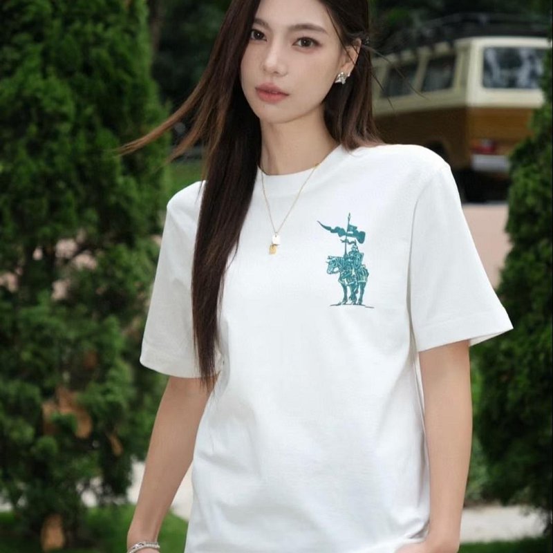 💎Han's house精品服飾💎 Burberry 戰馬短 T T恤 短袖  男女共穿 現貨 XS ~ S 原價20500-6