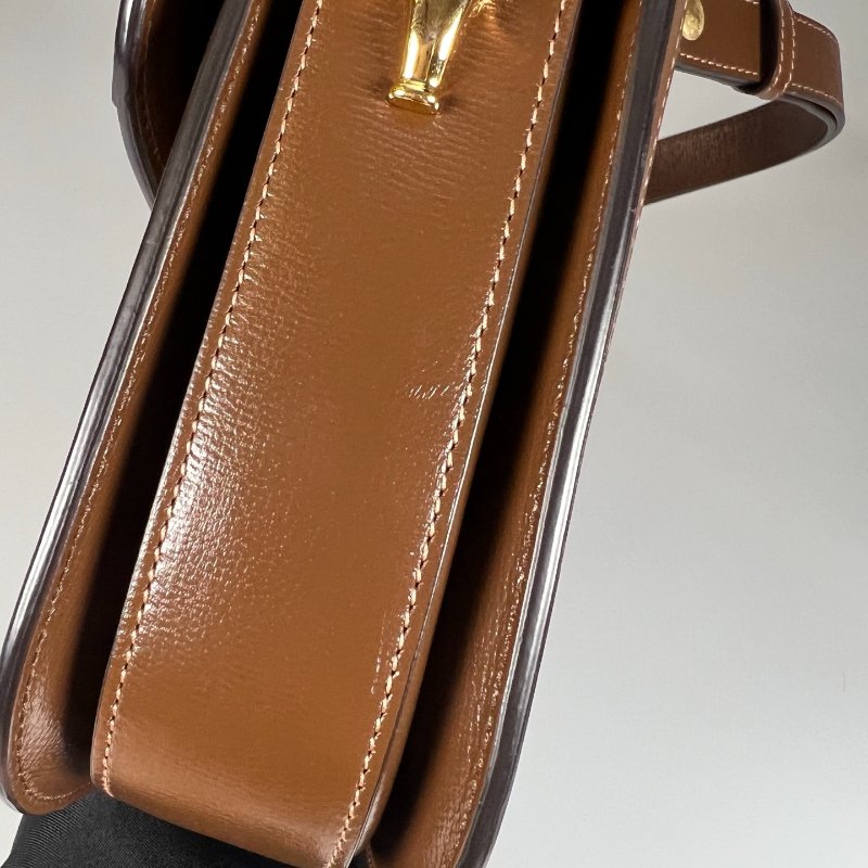 GUCCI 602204 棕1955翻蓋小號包-5