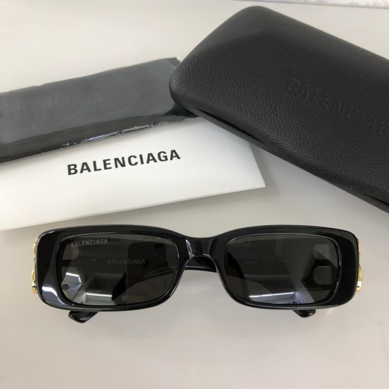 Balenciaga BB0096，大logo墨鏡 全新全配-2