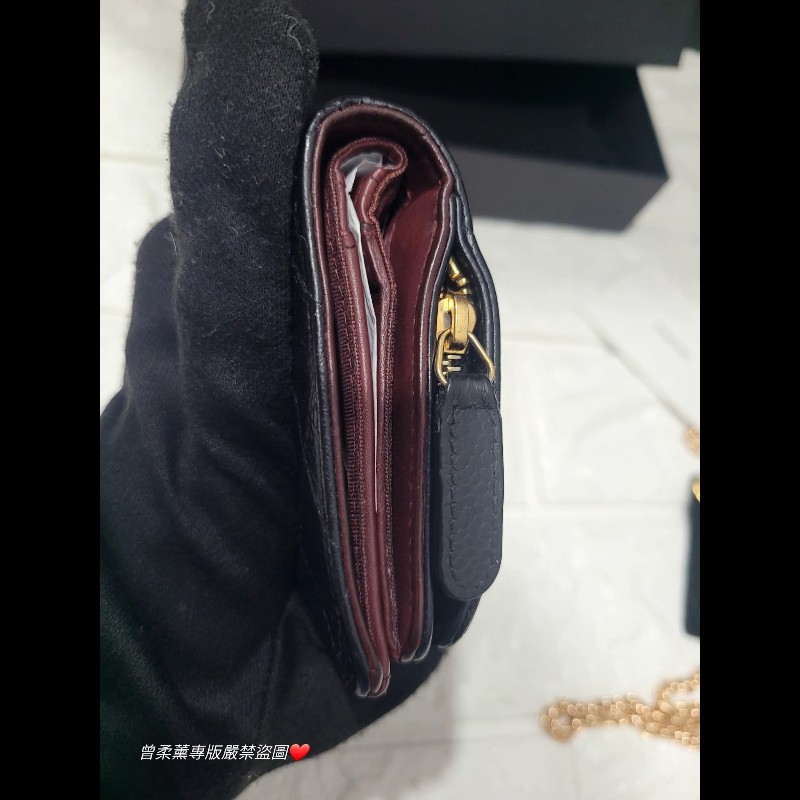 香奈兒中夾荔枝牛皮-1