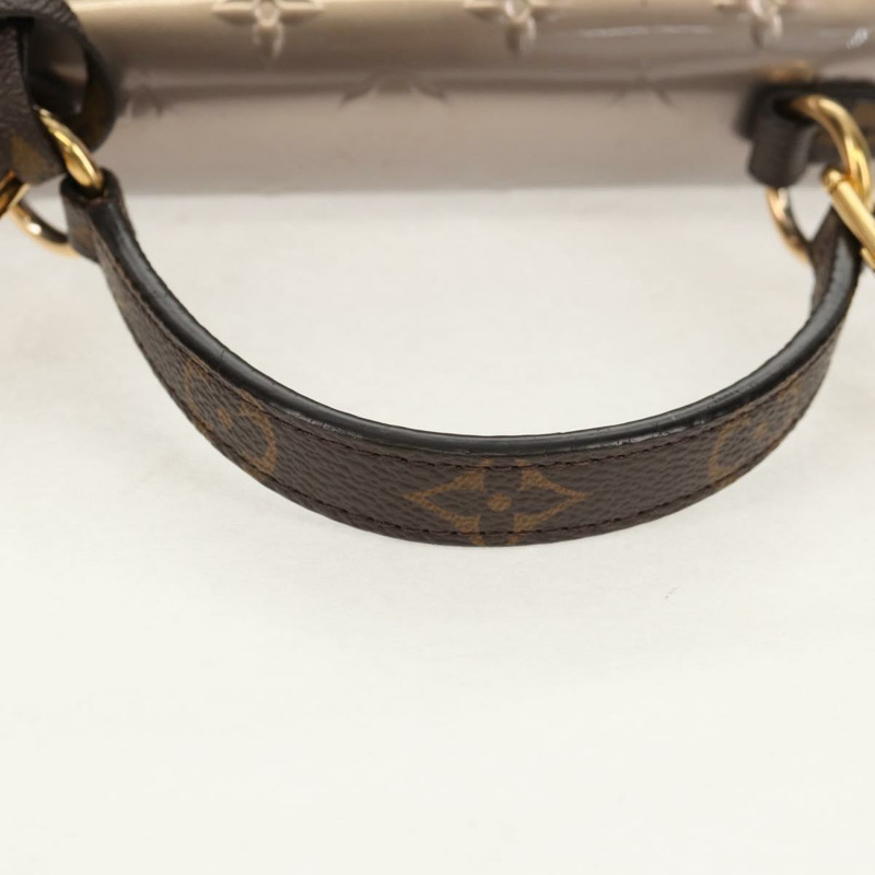 【日本直送】路易威登 Monogram Vernis Spring Street PM 手袋 銀色 M90567 LV 正品 142967V-6