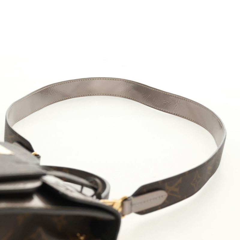 【日本直送】路易威登 Monogram Vernis Spring Street PM 手袋 銀色 M90567 LV 正品 142967V-14