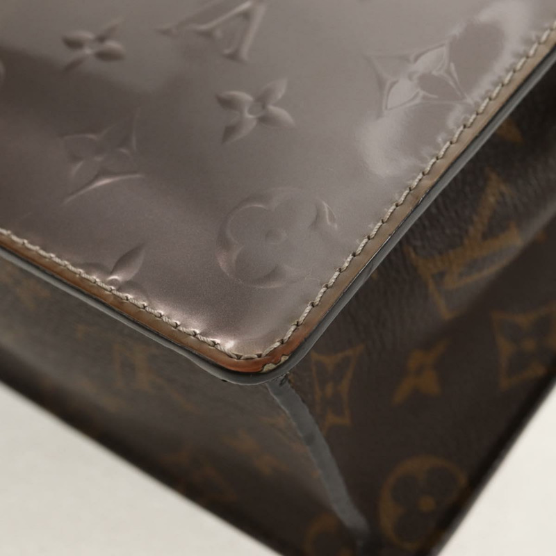 【日本直送】路易威登 Monogram Vernis Spring Street PM 手袋 銀色 M90567 LV 正品 142967V-18