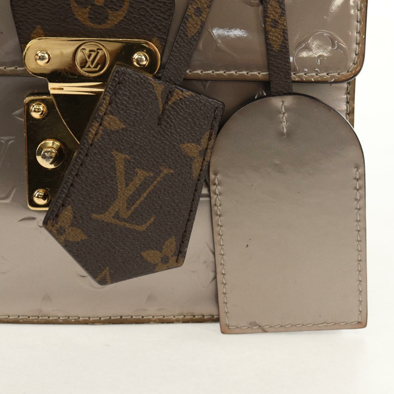 【日本直送】路易威登 Monogram Vernis Spring Street PM 手袋 銀色 M90567 LV 正品 142967V-19