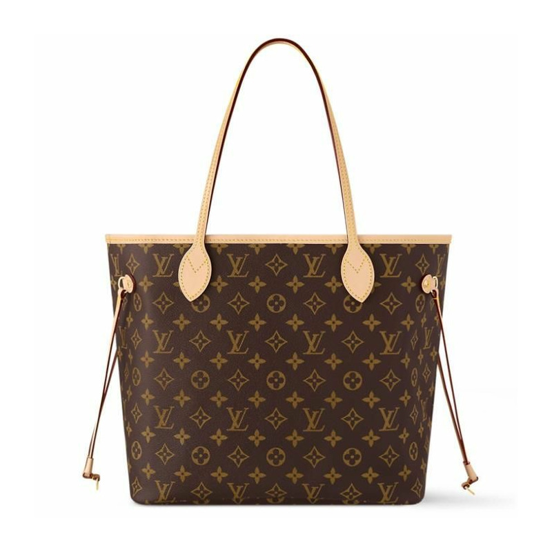 LOUIS VUITTON Neverfull MM 手袋/肩背包 紅色內裡 M46987-7