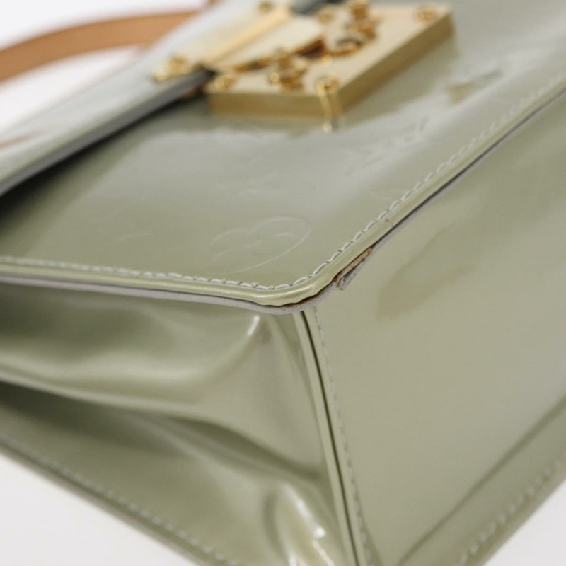 【日本直送】路易威登 Monogram Vernis Spring Street 手提包 灰色 M91029 LV 正品 157614V-7