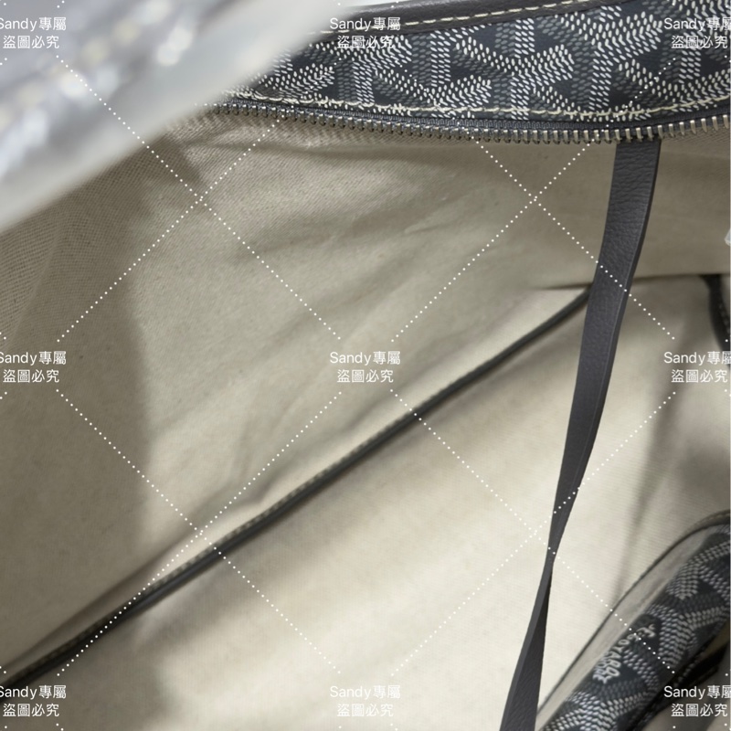Goyard 狗牙hobo 灰色 全新全配-15