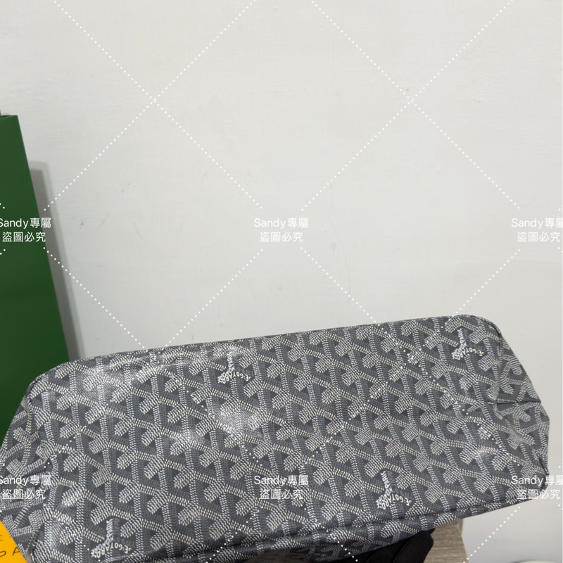 Goyard 狗牙hobo 灰色 全新全配-25