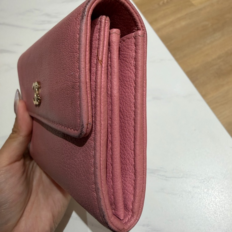 香奈兒粉色皮夾-4