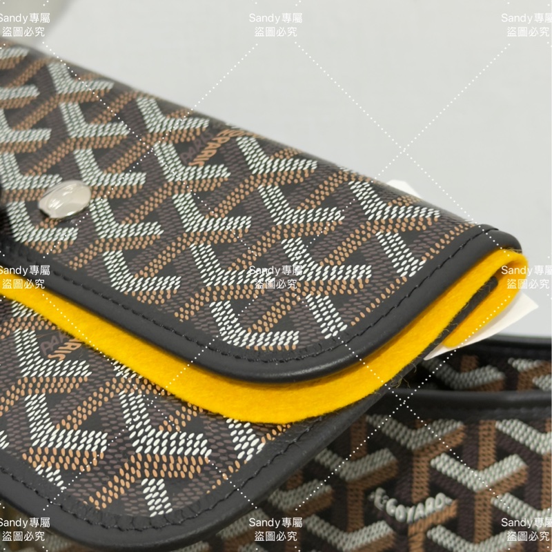 Goyard 狗牙hobo 黑色 全新全配-3