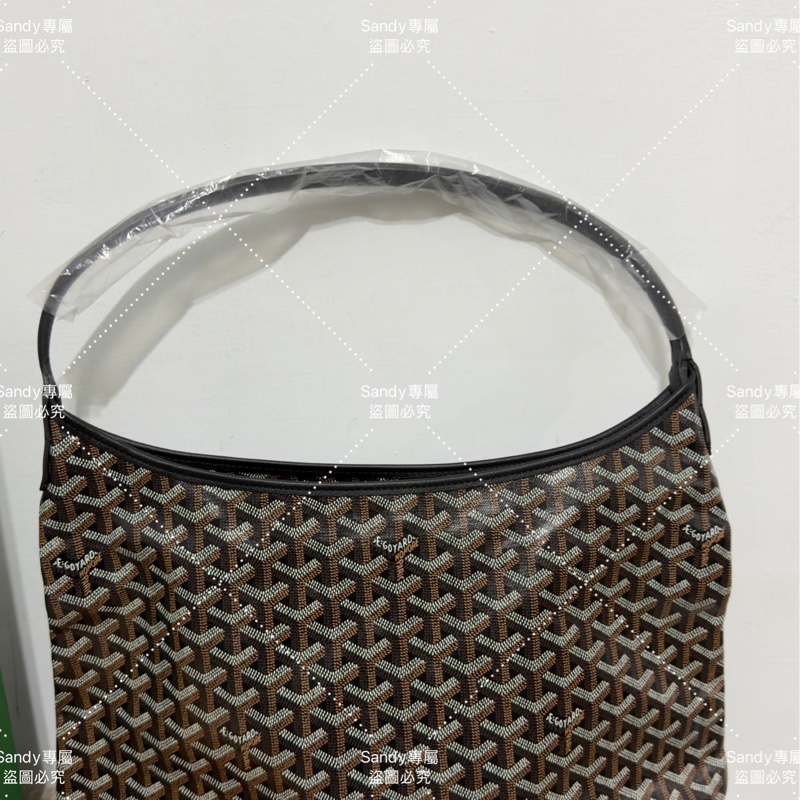Goyard 狗牙hobo 黑色 全新全配-5