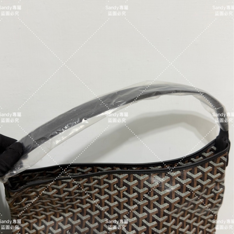 Goyard 狗牙hobo 黑色 全新全配-6