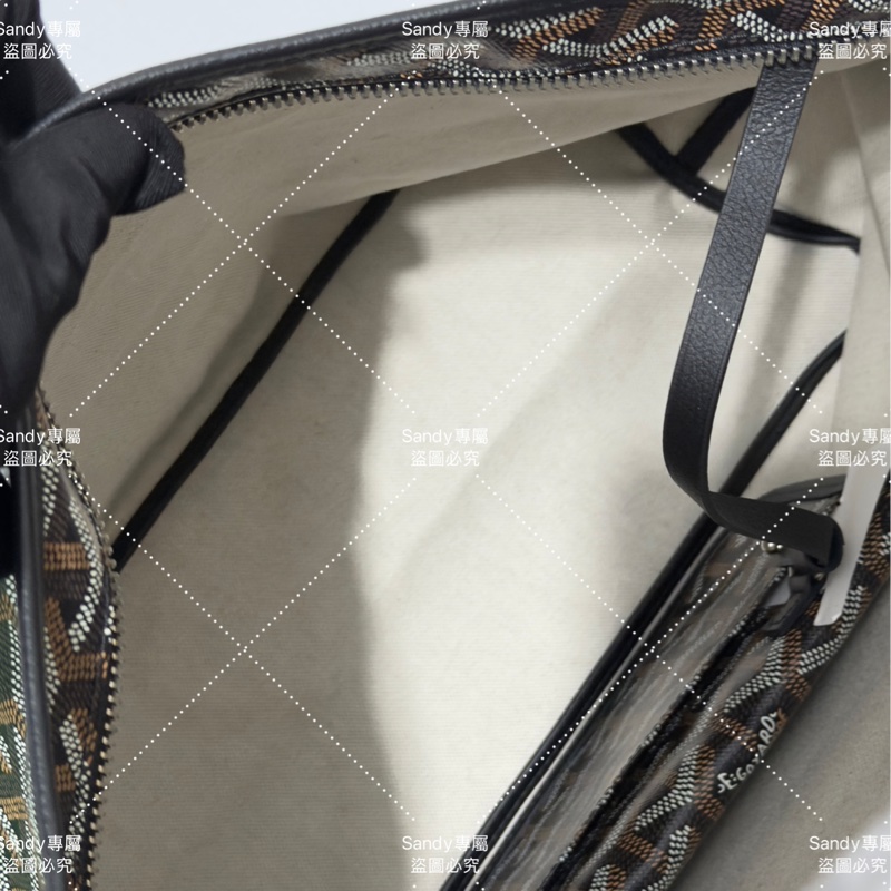 Goyard 狗牙hobo 黑色 全新全配-19