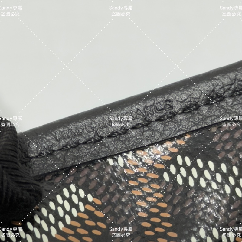 Goyard 狗牙hobo 黑色 全新全配-27