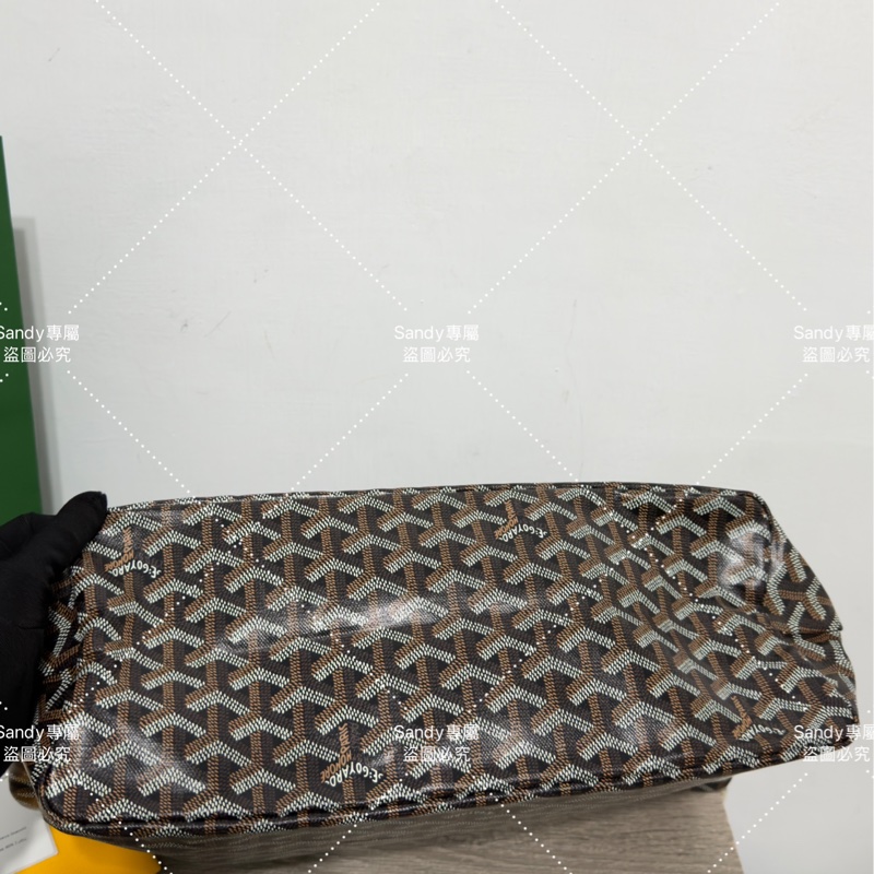 Goyard 狗牙hobo 黑色 全新全配-29