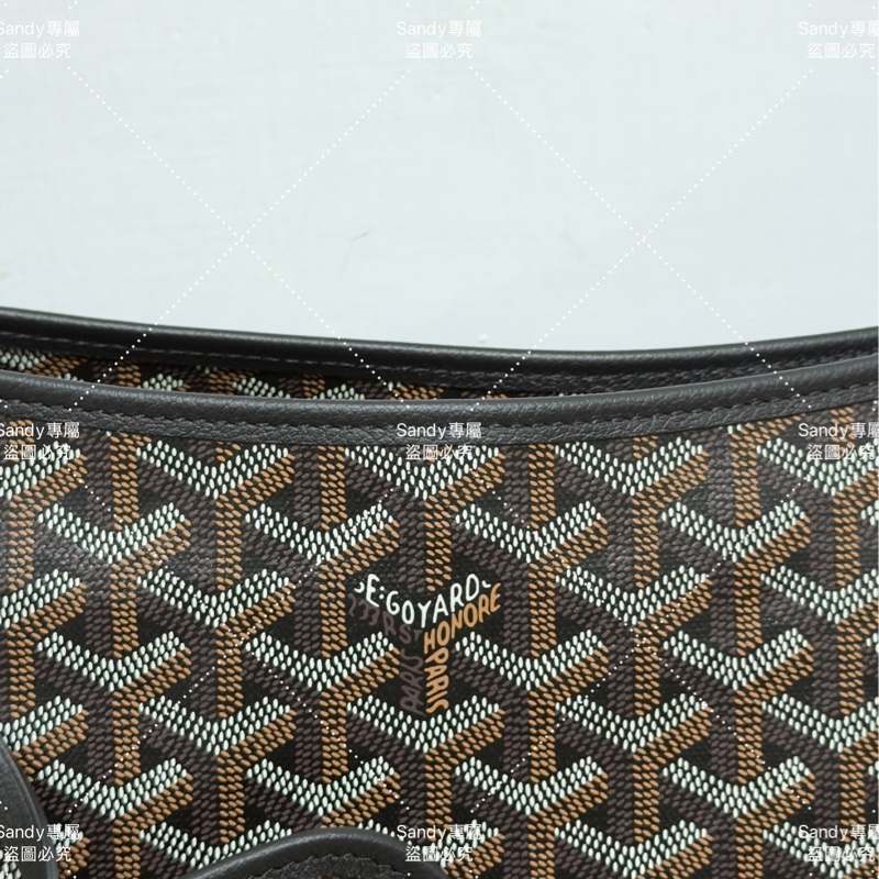 Goyard 狗牙hobo 黑色 全新全配-50
