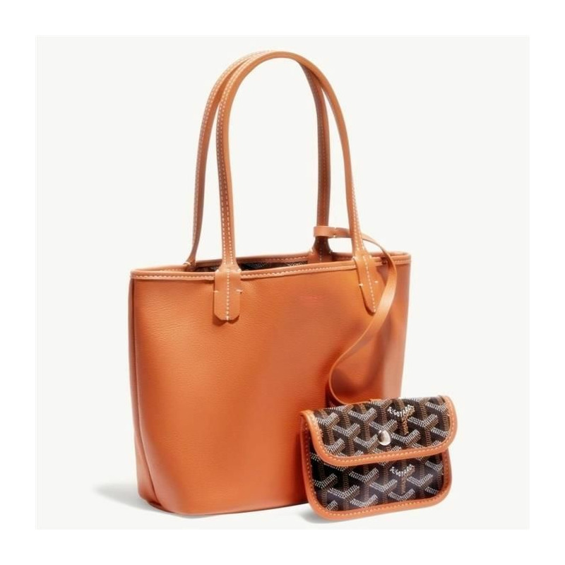 GOYARD Anjou迷你包 黑色 棕褐色 ANJOUSMINCG03TY01P-10