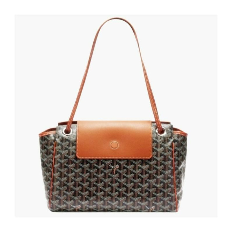 GOYARD Rouette 單肩包 PM 黑色棕褐色 ROUETTPMLTY01CL03P-1