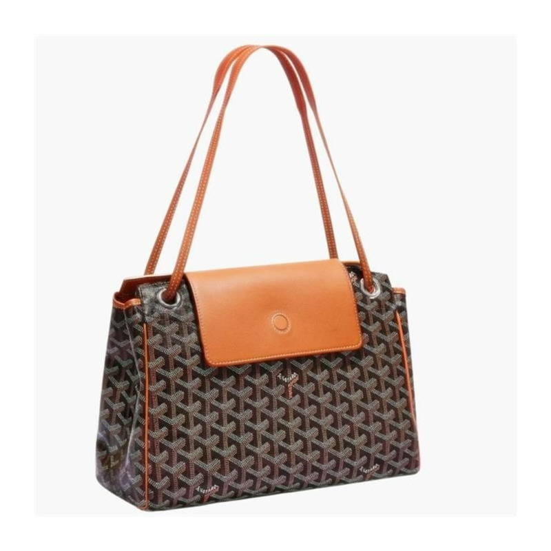 GOYARD Rouette 單肩包 PM 黑色棕褐色 ROUETTPMLTY01CL03P-9