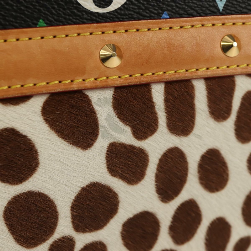 【日本直送】路易威登 Multicolor Sac Dalmatian 手提包 黑色 M92825 LV 正品 BA8730SAV-2