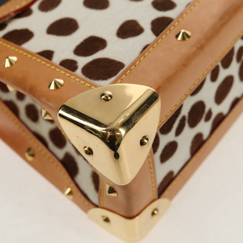 【日本直送】路易威登 Multicolor Sac Dalmatian 手提包 黑色 M92825 LV 正品 BA8730SAV-17