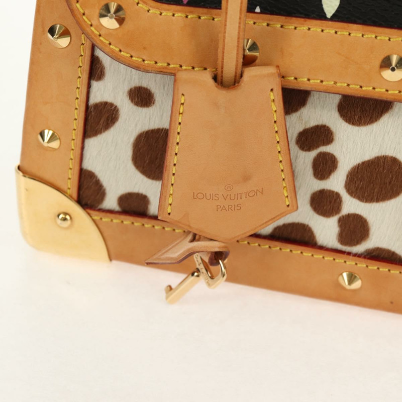 【日本直送】路易威登 Multicolor Sac Dalmatian 手提包 黑色 M92825 LV 正品 BA8730SAV-20