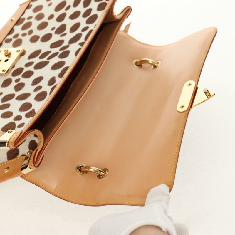 【日本直送】路易威登 Multicolor Sac Dalmatian 手提包 黑色 M92825 LV 正品 BA8730SAV-21