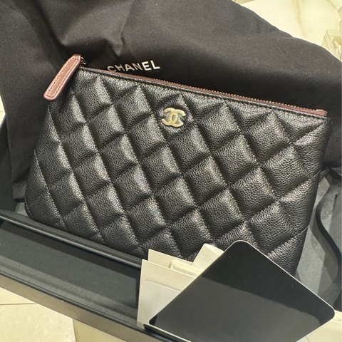 chanel全新大款零錢包