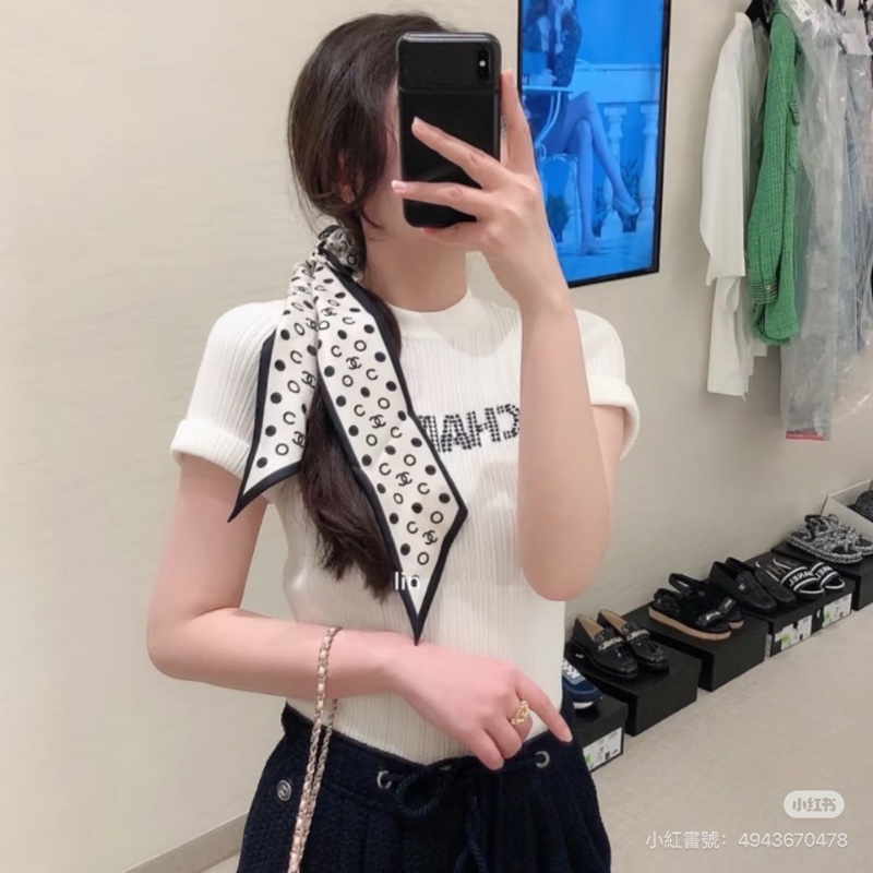 Chanel 絲巾髮圈 可分開使用-3
