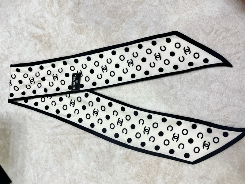 Chanel 絲巾髮圈 可分開使用-7